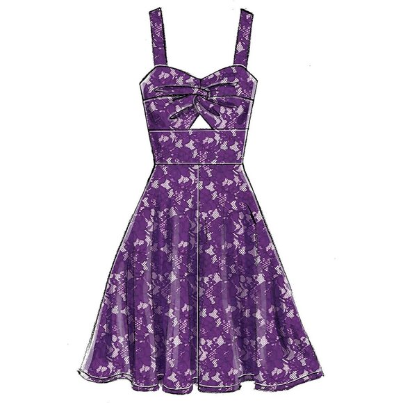 McCalls Sewing Pattern M7954 R10231 Dress Special Occasion Size 4-12 - Picture 11 of 11